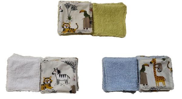 Lot de 12 cotons change bébé