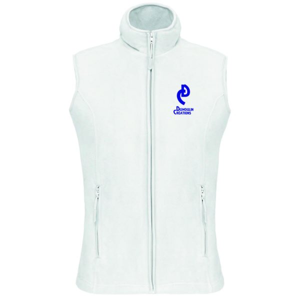 Veste polaire sans manche femme