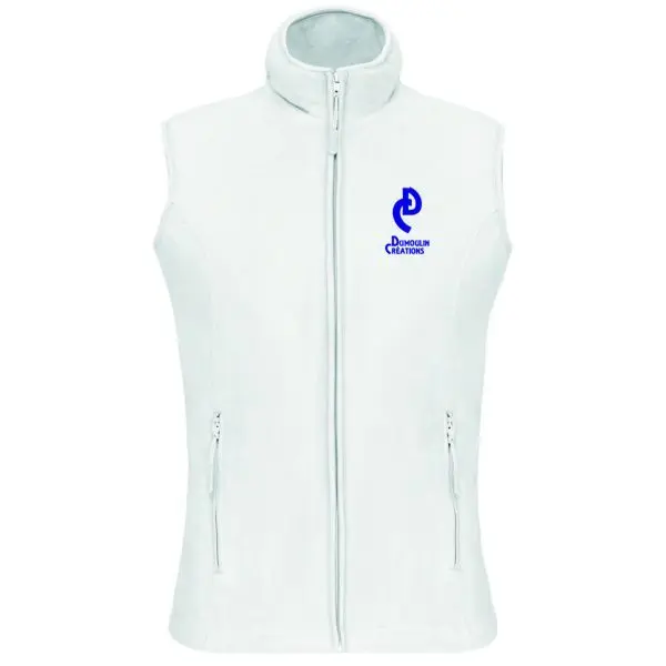 Veste polaire sans manche femme