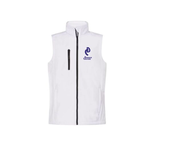 Softshell homme sans manche